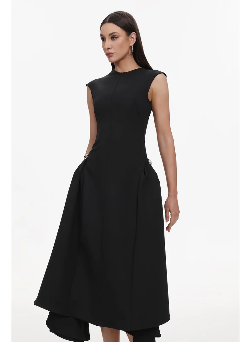 Bella Barnett  Paca Choker Sleeveless Maxi Dress for Women | Best Price UAE